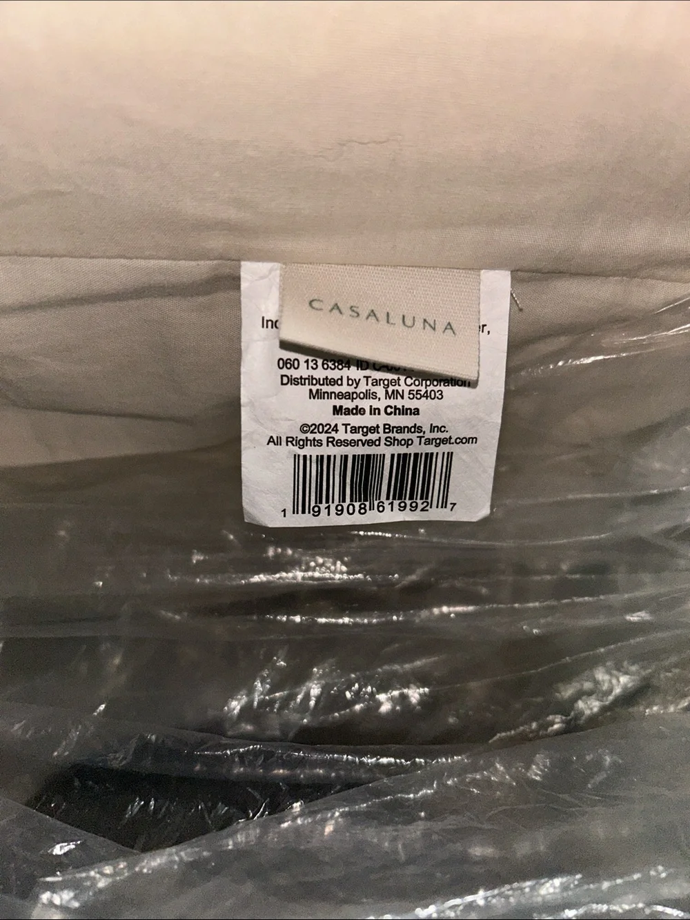Casaluna King / Cal King Chambray 100% Cotton Comforter Set, Natural